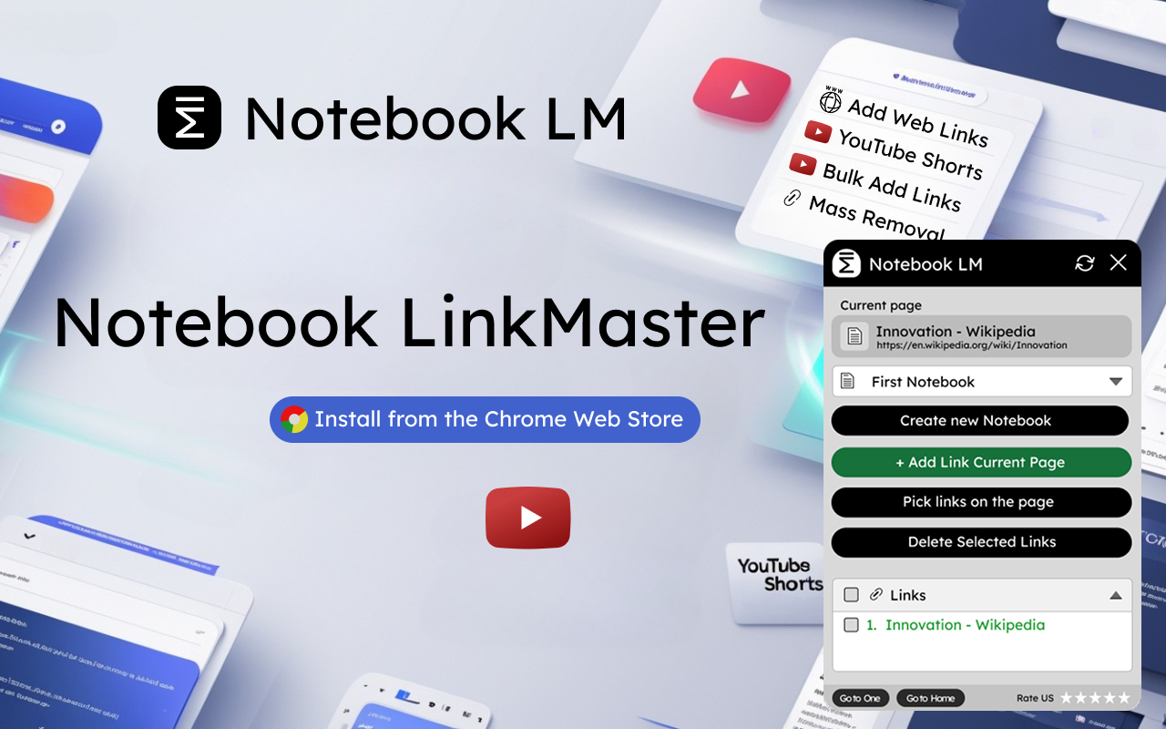 Notebook LM Extension